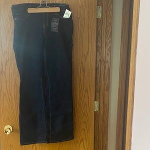 Lucky Brand Women’s Deep Indigo Straight Jeans